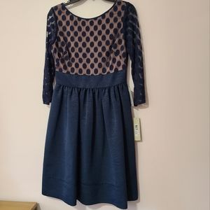 Eliza J Navy Dress sz 6